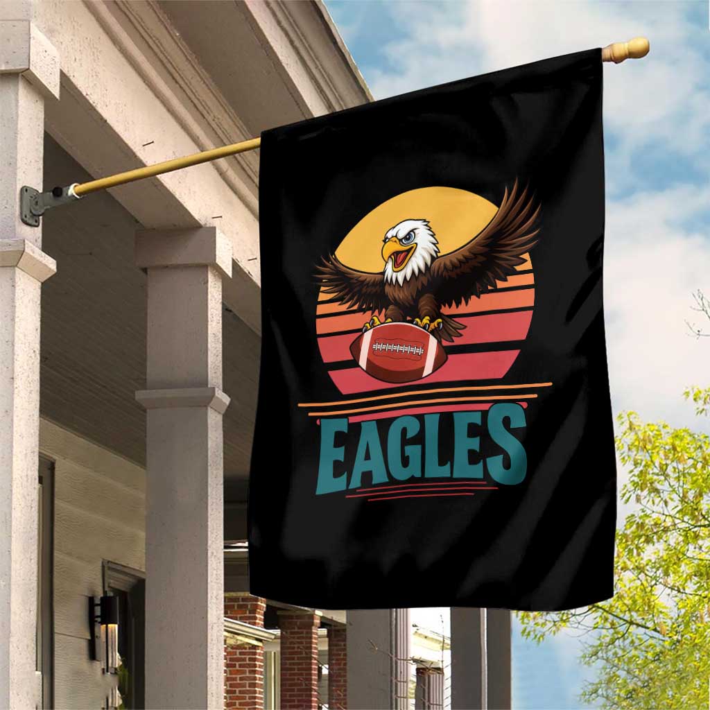 Funny EFF Retro Vintage Style Football Lover Gift Garden Flag TS12 Print Your Wear