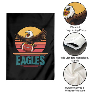 Funny EFF Retro Vintage Style Football Lover Gift Garden Flag TS12 Print Your Wear