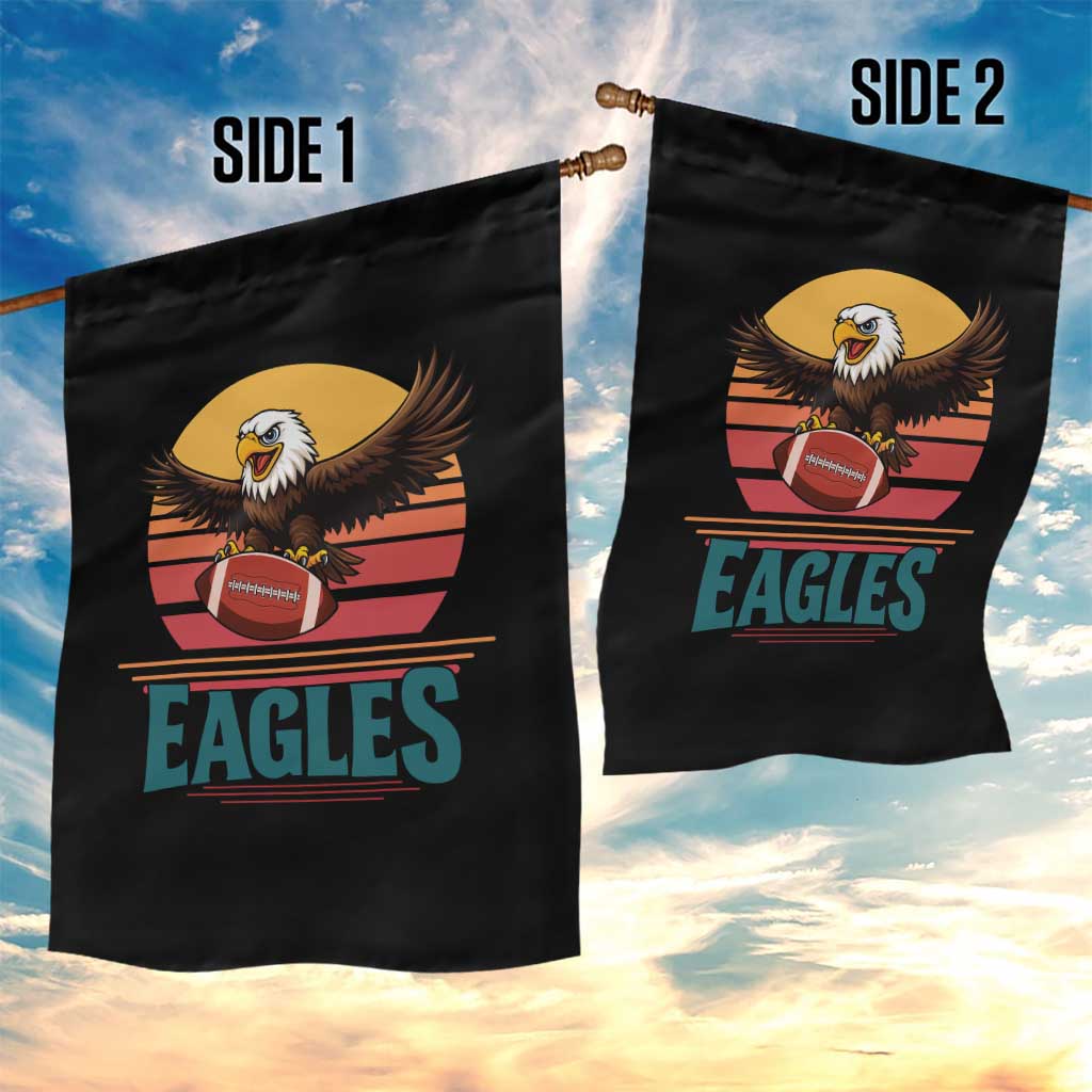 Funny EFF Retro Vintage Style Football Lover Gift Garden Flag TS12 Print Your Wear