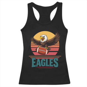 Funny EFF Retro Vintage Style Football Lover Gift Racerback Tank Top TS12 Black Print Your Wear