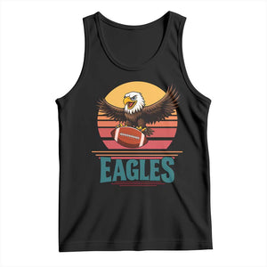 Funny EFF Retro Vintage Style Football Lover Gift Tank Top TS12 Black Print Your Wear
