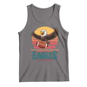 Funny EFF Retro Vintage Style Football Lover Gift Tank Top TS12 Deep Heather Print Your Wear