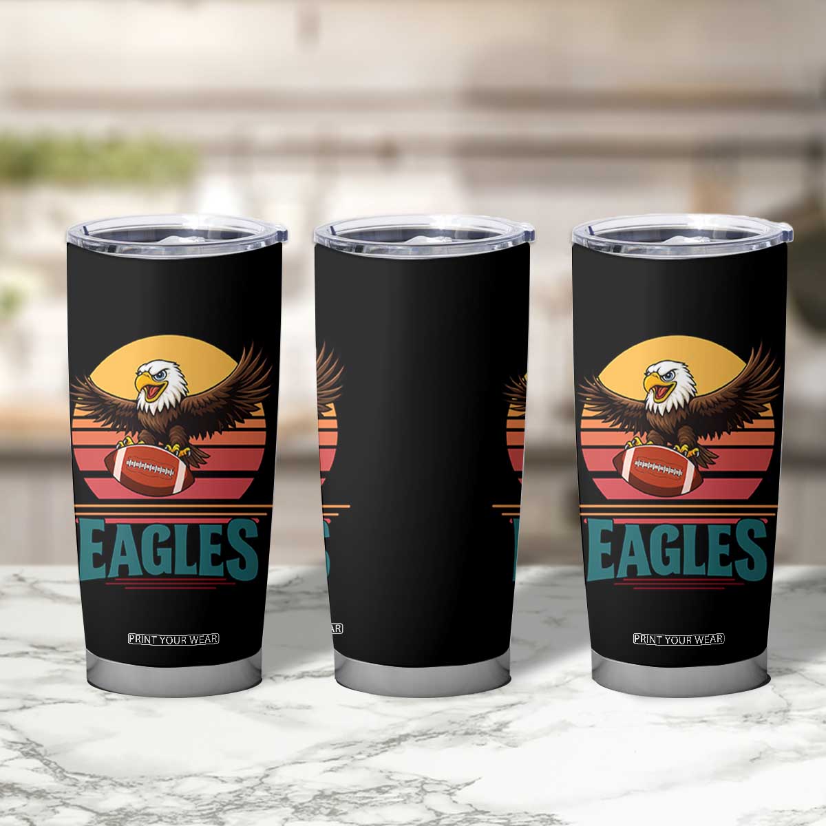 Funny EFF Retro Vintage Style Football Lover Gift Tumbler Cup TS12 Print Your Wear
