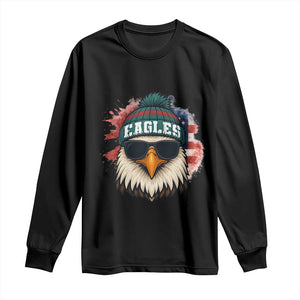 Patriotic PFE American Flag Pride Gift Long Sleeve Shirt TS12 Black Print Your Wear