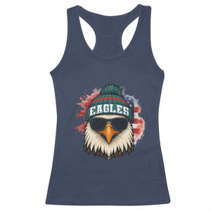 Patriotic PFE American Flag Pride Gift Racerback Tank Top TS12 Navy Print Your Wear