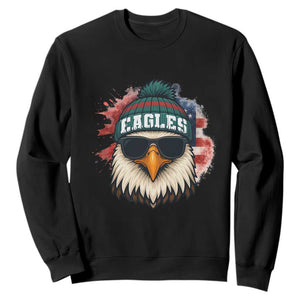 Patriotic PFE American Flag Pride Gift Sweatshirt TS12 Black Print Your Wear
