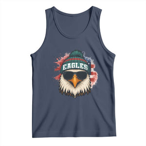 Patriotic PFE American Flag Pride Gift Tank Top TS12 Navy Print Your Wear