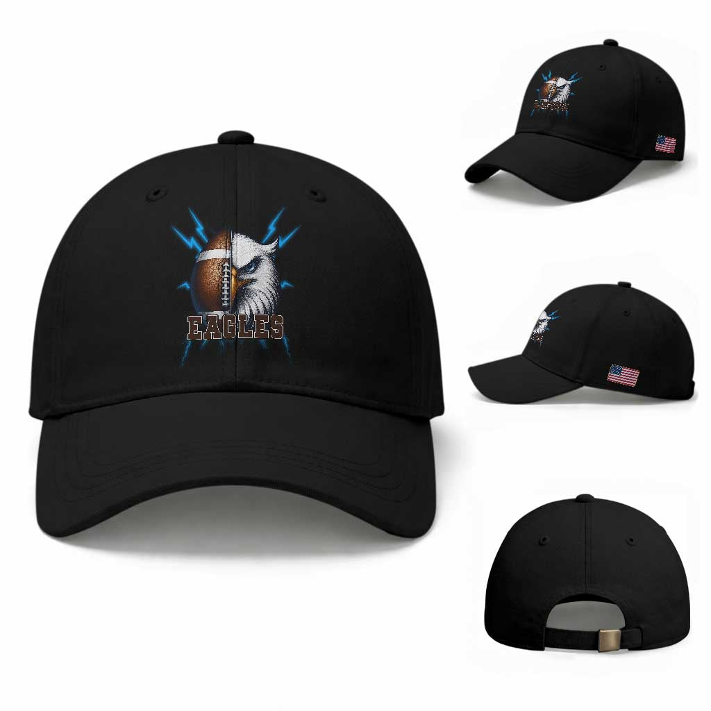EF Power PFE Game Day Sports Fan Gift Baseball Cap TS12 Baseball Cap Universal Fit Black Print Your Wear