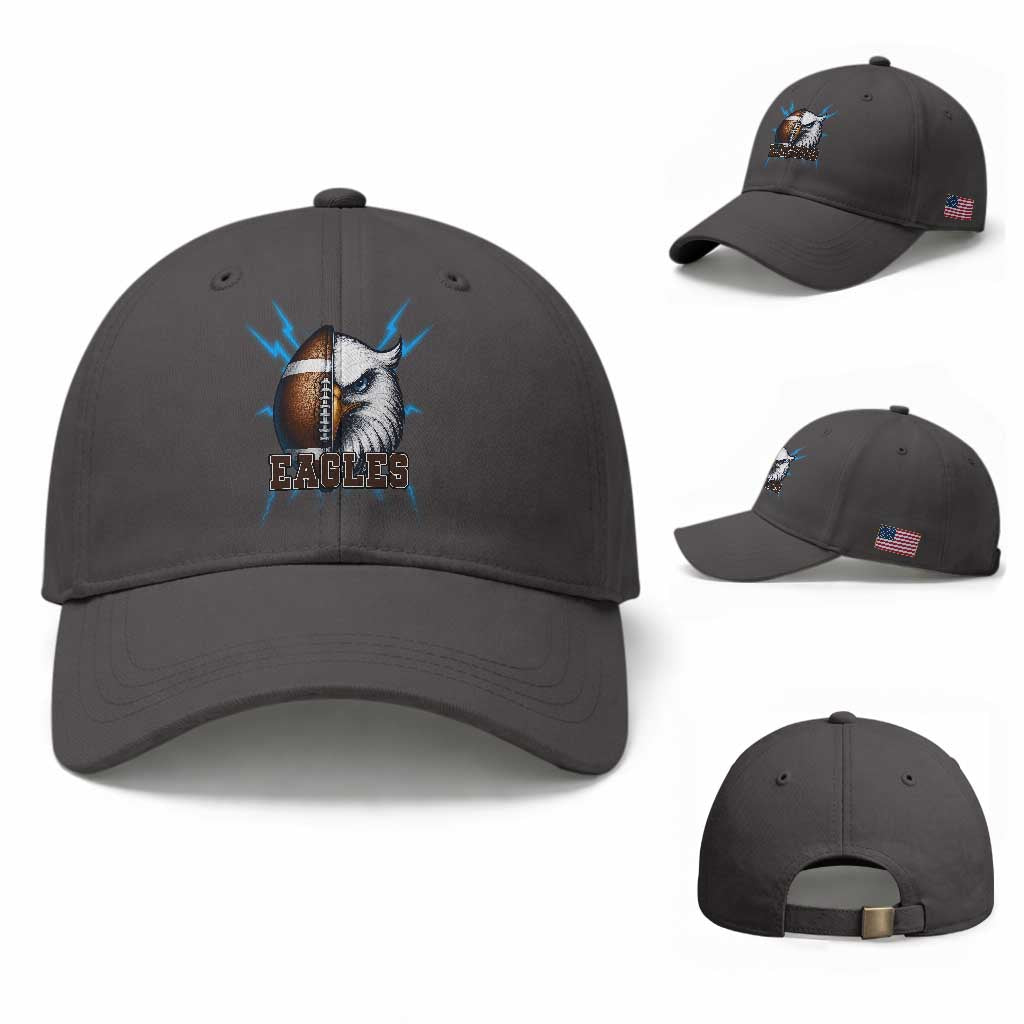 EF Power PFE Game Day Sports Fan Gift Baseball Cap TS12 Baseball Cap Universal Fit Dark Gray Print Your Wear
