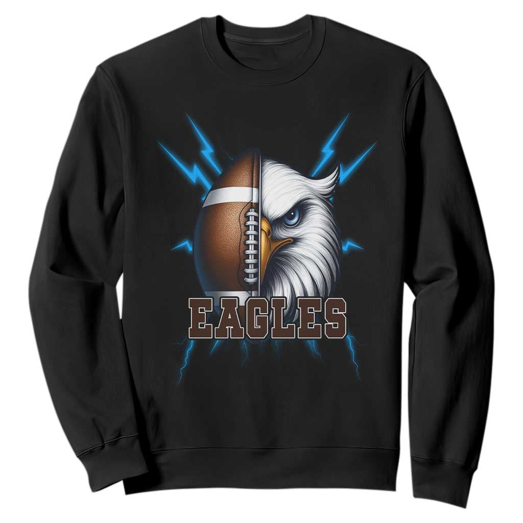 EF Power PFE Game Day Sports Fan Gift Sweatshirt TS12 Black Print Your Wear