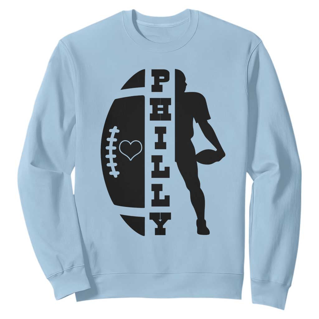 PFE Spirit Proud Fan Humor Gift Sweatshirt TS12 Light Blue Print Your Wear