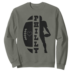 PFE Spirit Proud Fan Humor Gift Sweatshirt TS12 Military Green Print Your Wear
