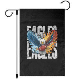 EF Lover Patriotic Eagle American Flag Gift Garden Flag TS12 Black Print Your Wear