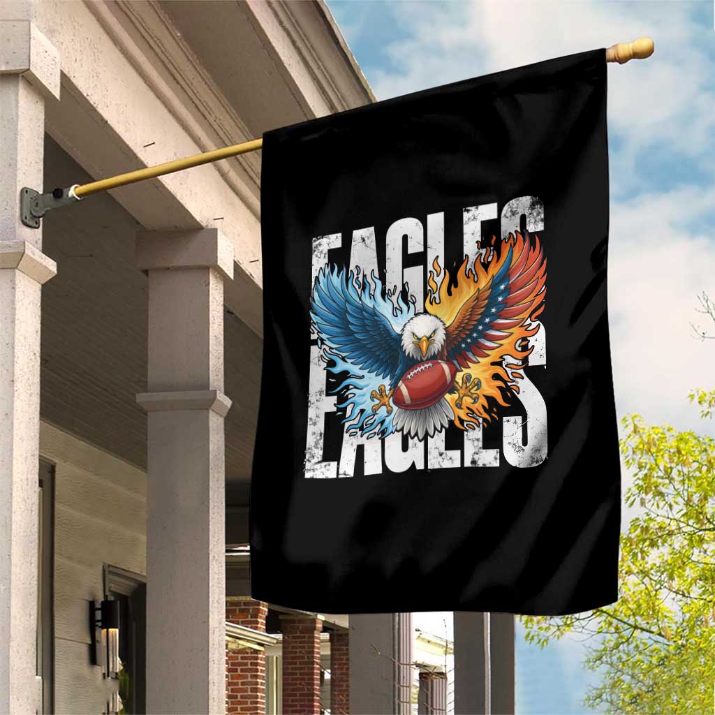 EF Lover Patriotic Eagle American Flag Gift Garden Flag TS12 Print Your Wear