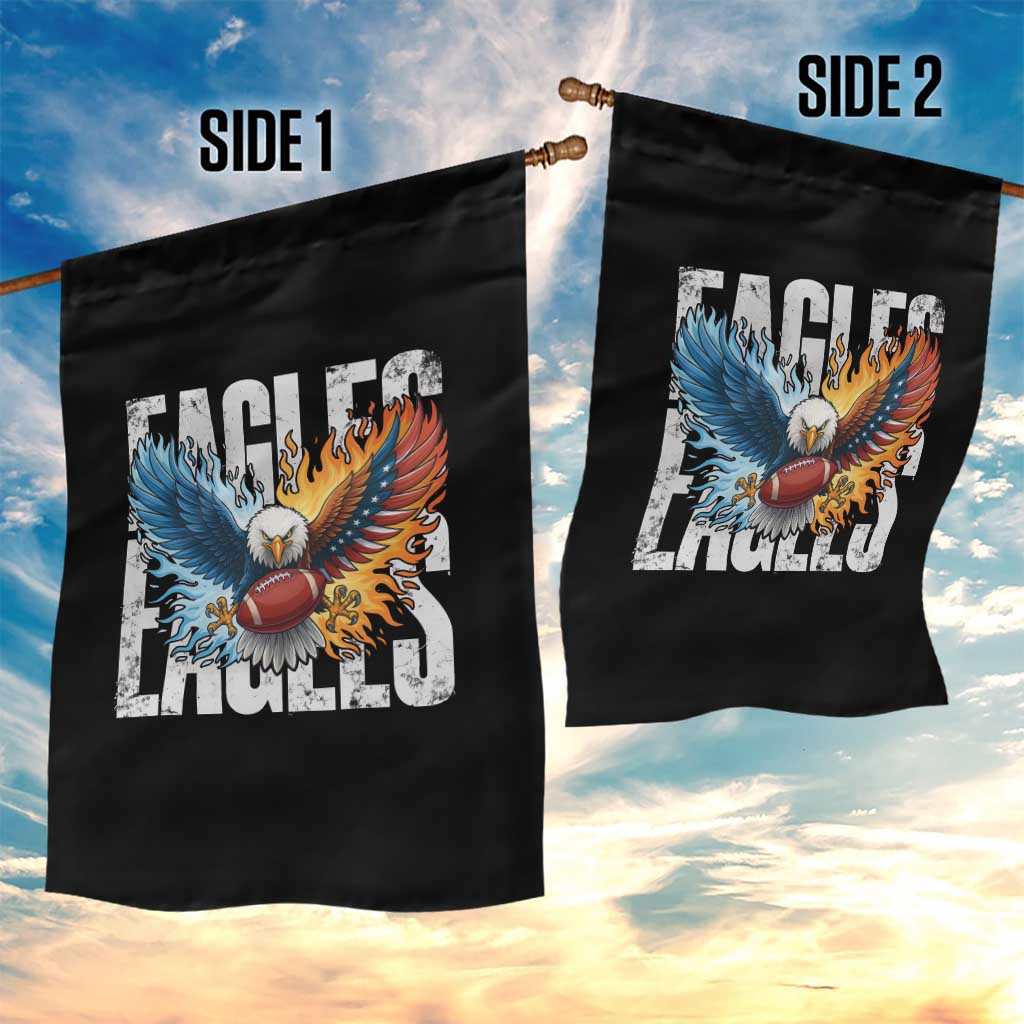 EF Lover Patriotic Eagle American Flag Gift Garden Flag TS12 Print Your Wear