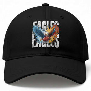 EF Lover Patriotic Eagle American Flag Gift Baseball Cap TS12 Print Your Wear