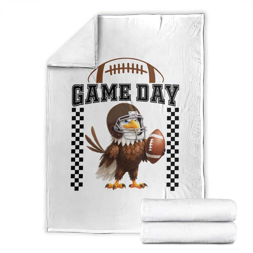 Funny EFF Game Day Humor Gift Throw Blanket TS12 White Print Your Wear
