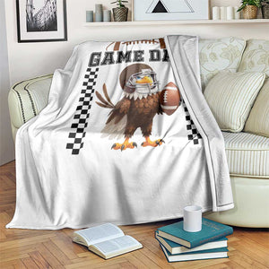 Funny EFF Game Day Humor Gift Throw Blanket TS12 Print Your Wear