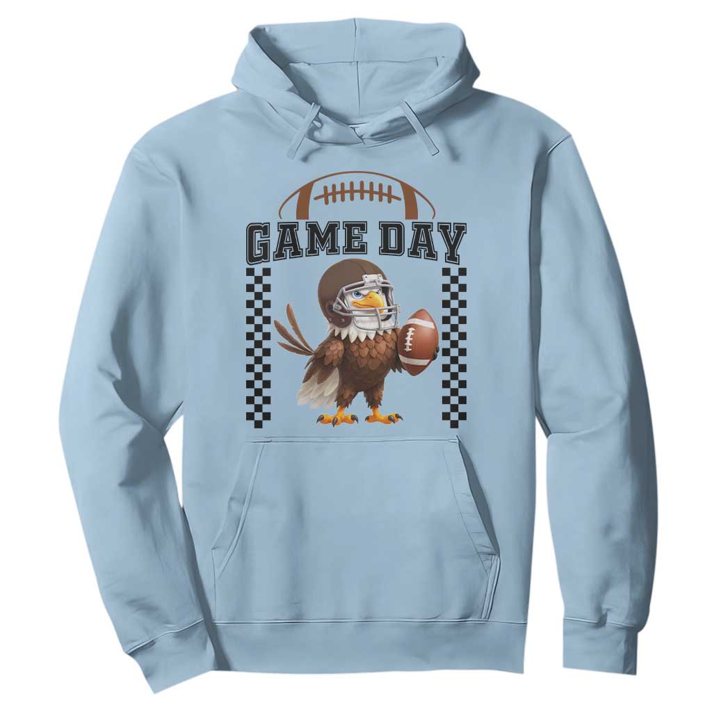 Funny EFF Game Day Humor Gift Hoodie TS12 Light Blue Print Your Wear