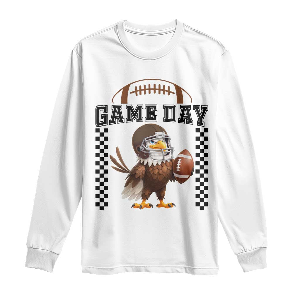 Funny EFF Game Day Humor Gift Long Sleeve Shirt TS12 White Print Your Wear