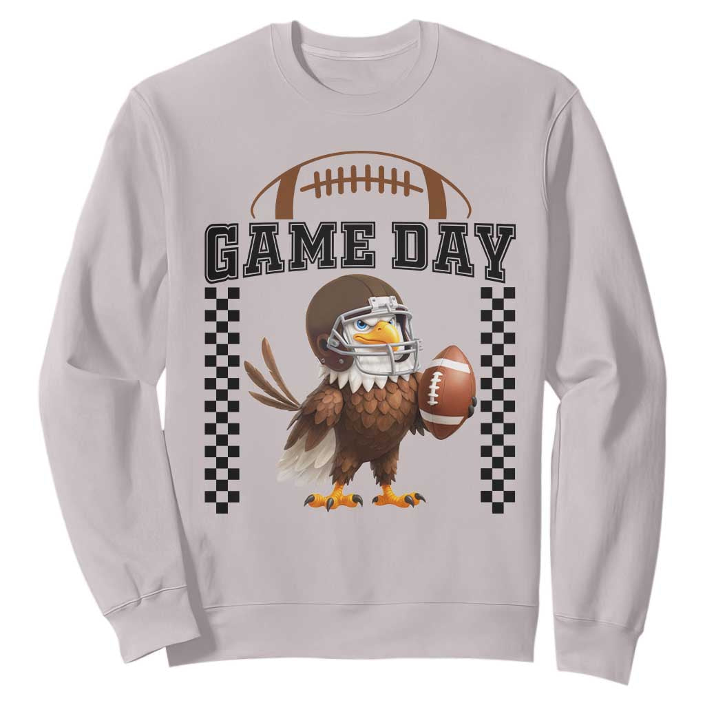Funny EFF Game Day Humor Gift Sweatshirt TS12 Ice Gray Print Your Wear