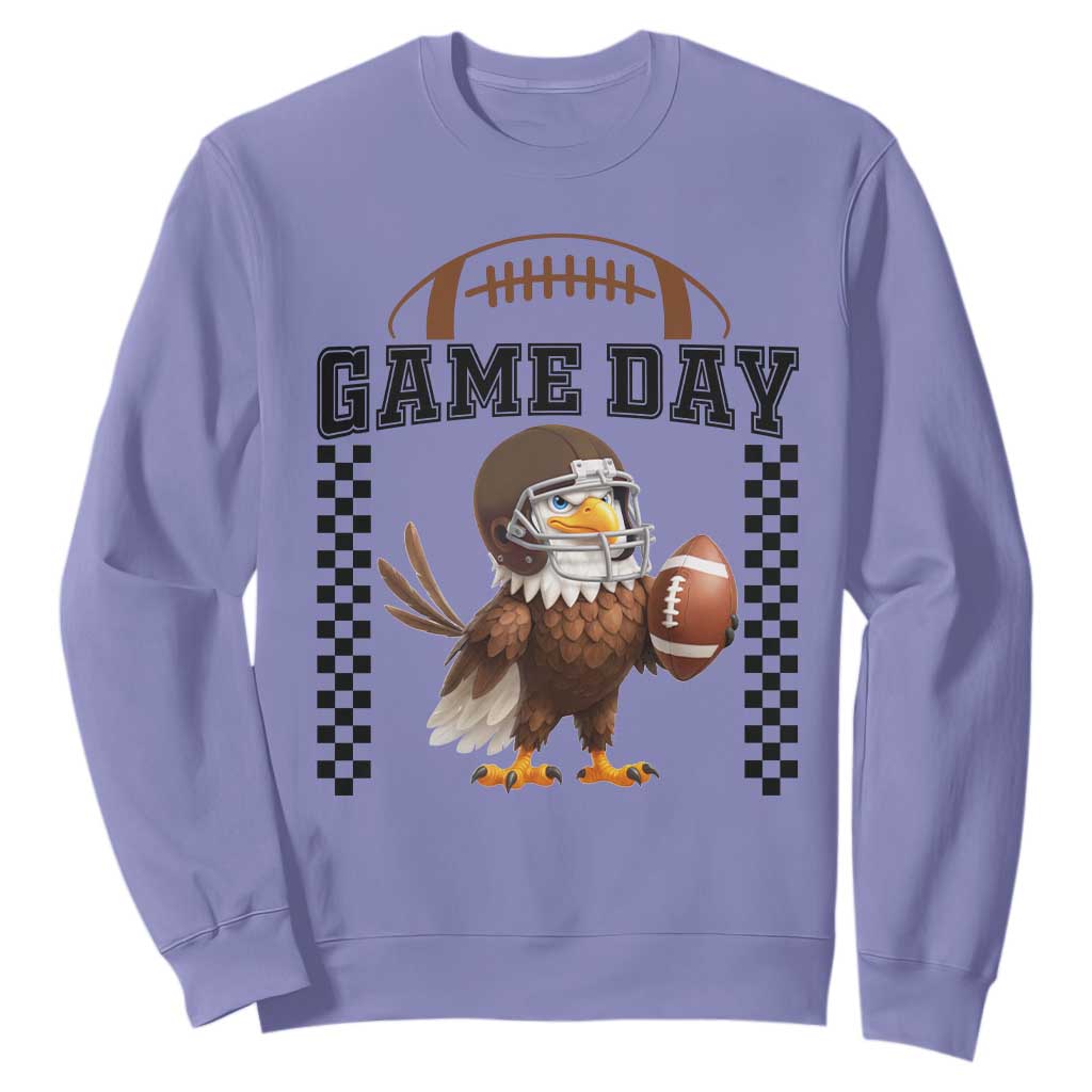Funny EFF Game Day Humor Gift Sweatshirt TS12 Violet Print Your Wear