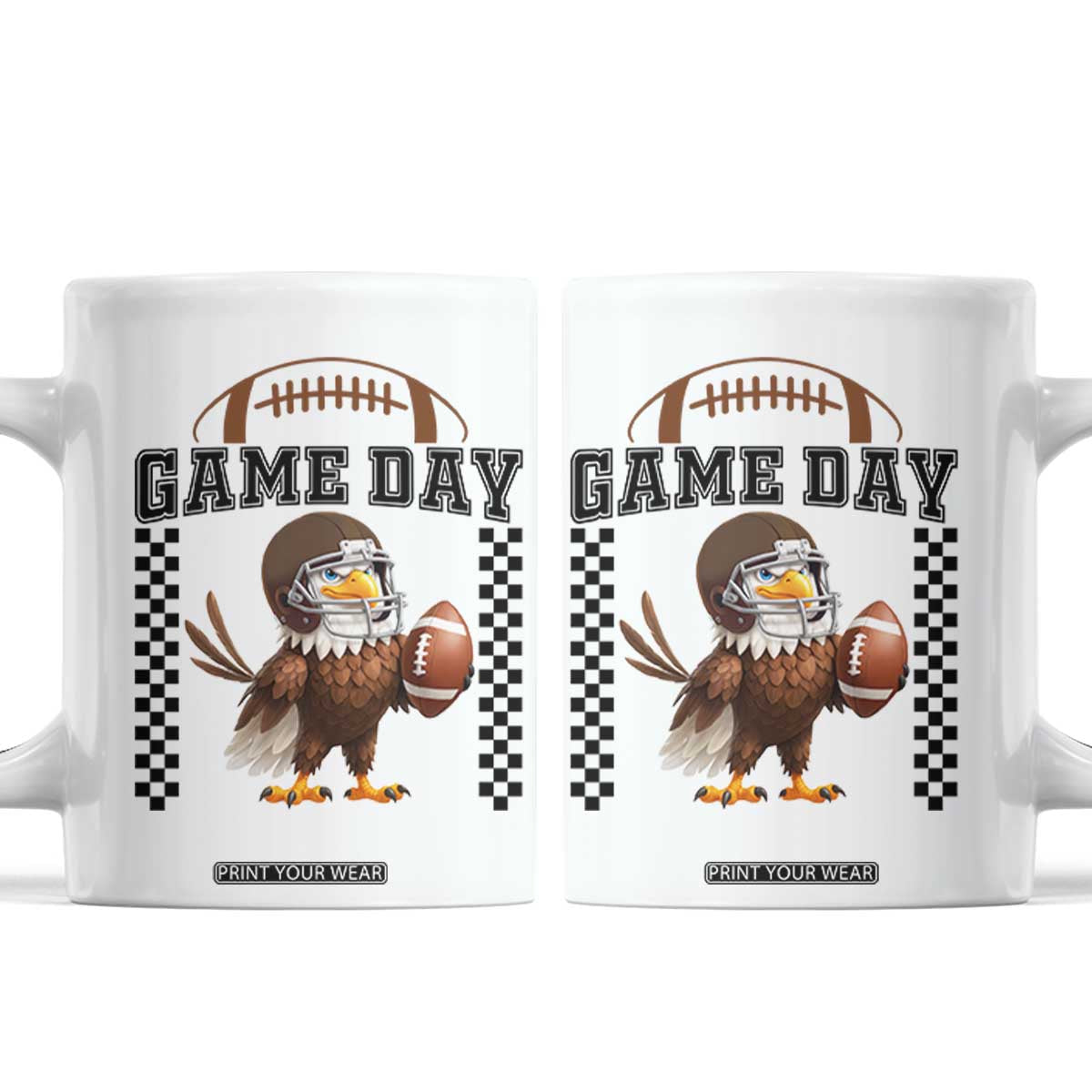 Funny EFF Game Day Humor Gift Coffee Mug TS12 White Print Your Wear