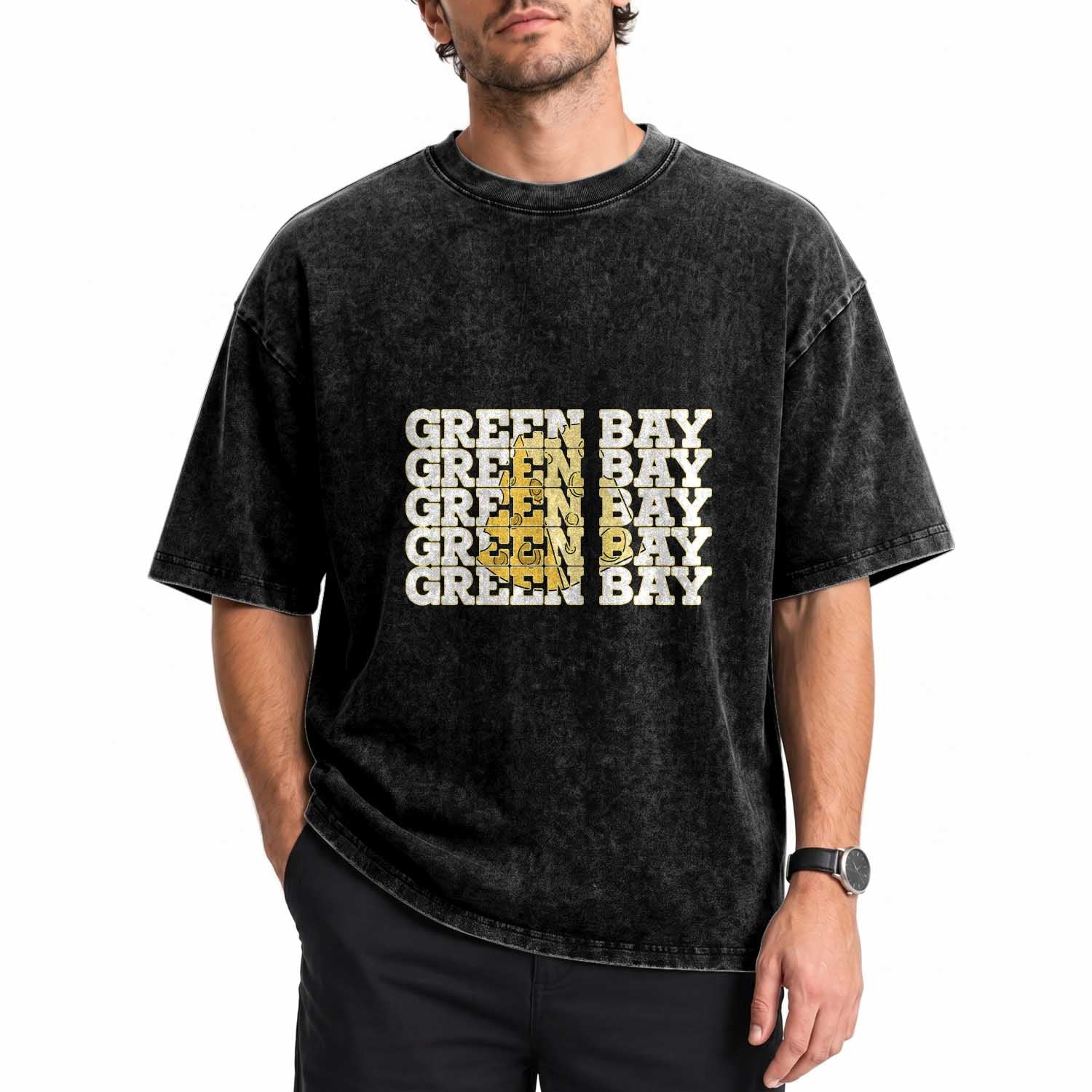 GFF Cheese Lover Washed Cotton T-Shirt Supporter Gift Idea