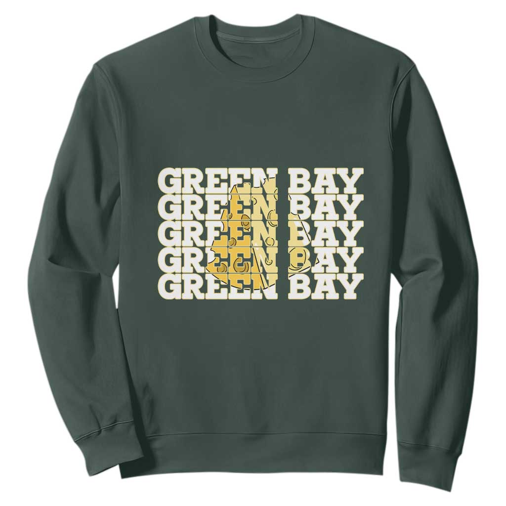 GFF Cheese Lover Sweatshirt Supporter Gift Idea TS12 Dark Forest Green Print Your Wear