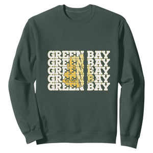 GFF Cheese Lover Sweatshirt Supporter Gift Idea TS12 Dark Forest Green Print Your Wear