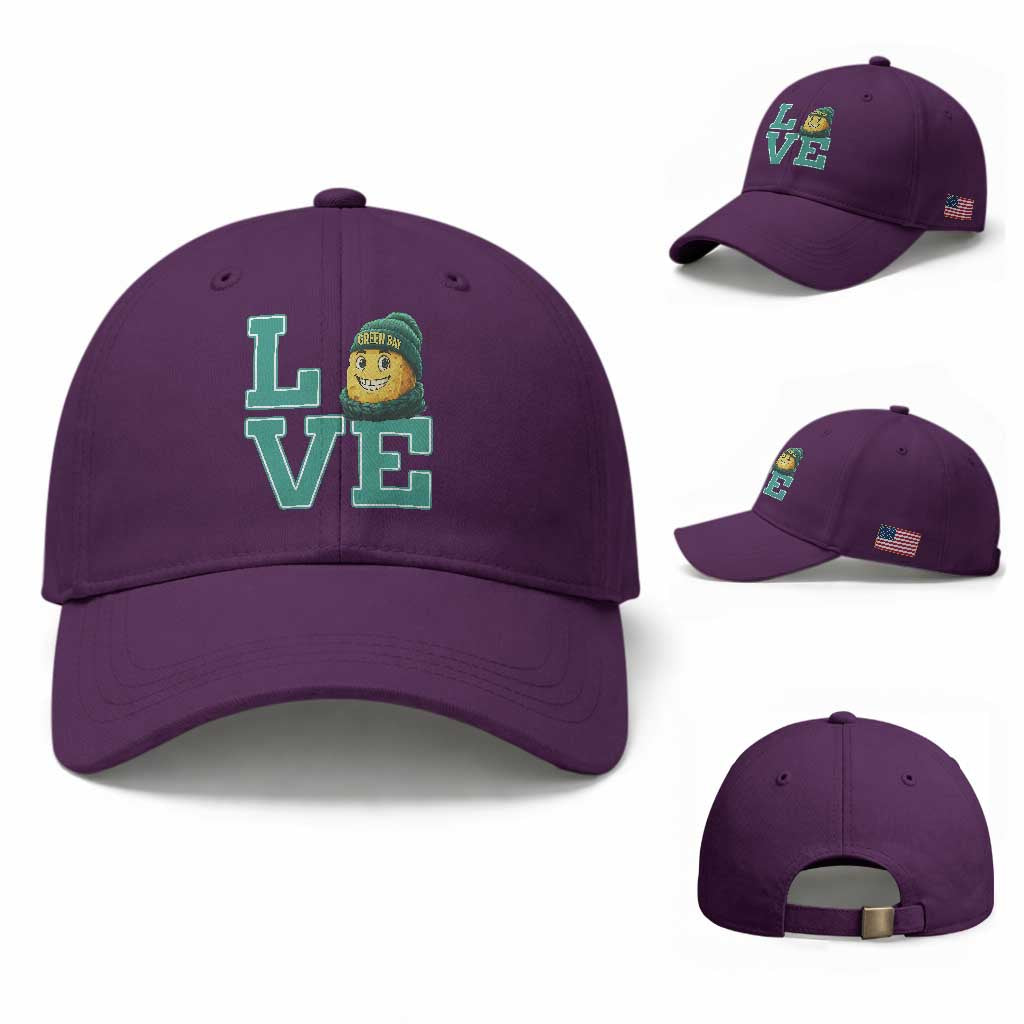 GFF Lover Football Fan Supporter Gift Idea Baseball Cap TS12 Baseball Cap Universal Fit Purple Print Your Wear