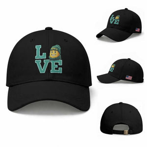 GFF Lover Football Fan Supporter Gift Idea Baseball Cap TS12 Baseball Cap Universal Fit Black Print Your Wear
