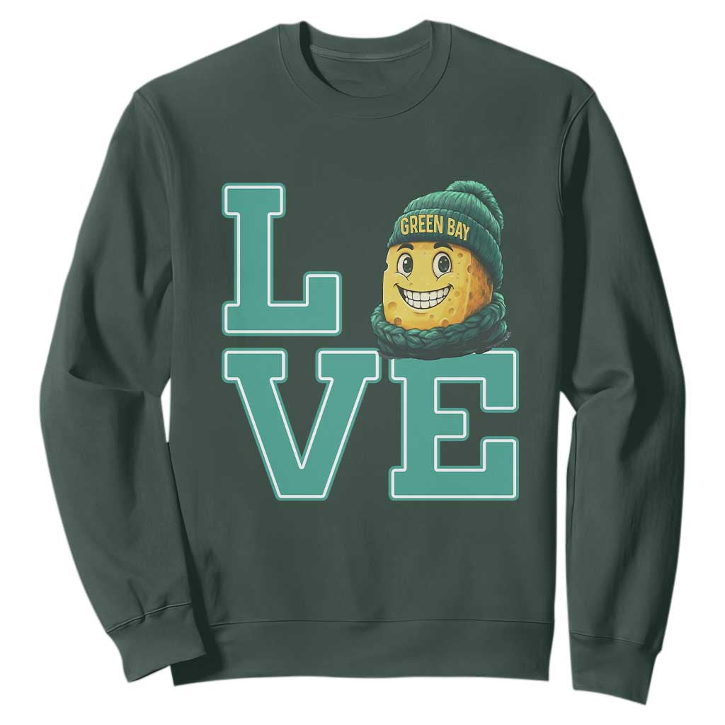 GFF Lover Football Fan Supporter Gift Idea Sweatshirt TS12 Dark Forest Green Print Your Wear
