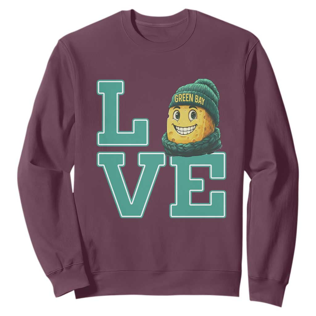 GFF Lover Football Fan Supporter Gift Idea Sweatshirt TS12 Maroon Print Your Wear