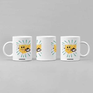 Funny Chz Head Football Player Sports Gift Idea Coffee Mug TS12 Print Your Wear