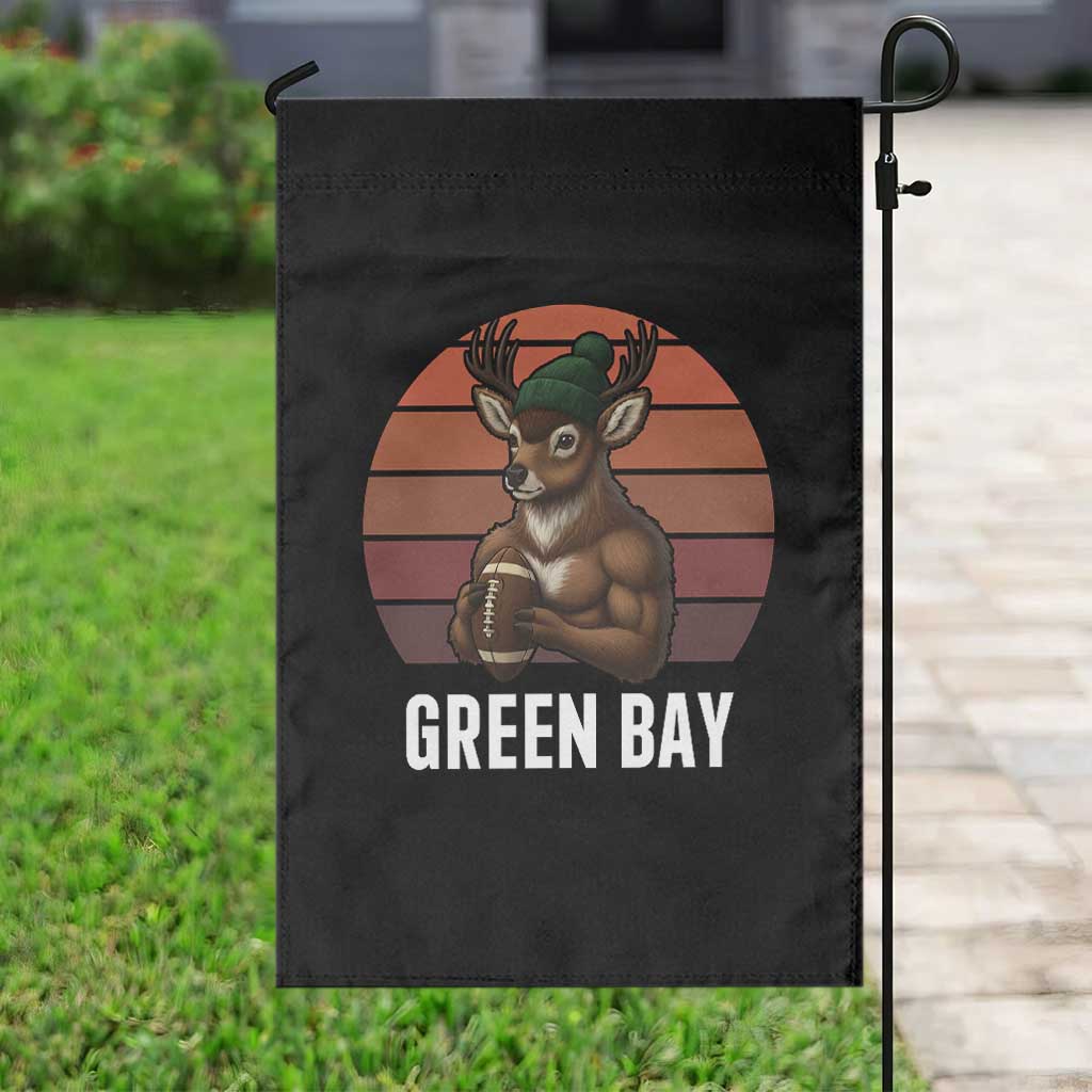 Deer GFF Retro Vintage Style Football Gift Garden Flag TS12 Print Your Wear