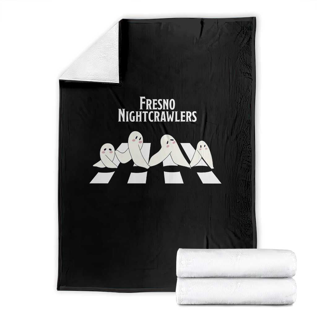 Fresno Nightcrawler Throw Blanket Folklore Gothic Horror Cryptid Gift TS12 Black Print Your Wear