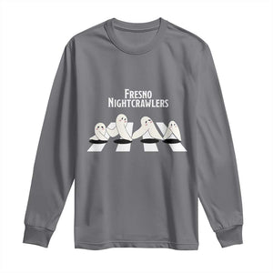 Fresno Nightcrawler Long Sleeve Shirt Folklore Gothic Horror Cryptid Gift TS12 Charcoal Print Your Wear