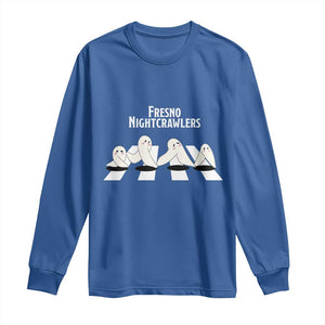 Fresno Nightcrawler Long Sleeve Shirt Folklore Gothic Horror Cryptid Gift TS12 Royal Blue Print Your Wear