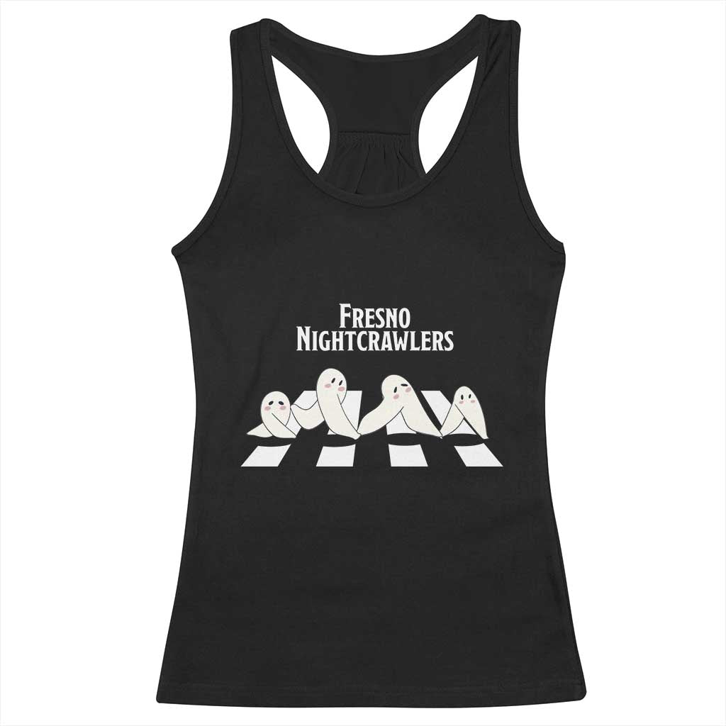 Fresno Nightcrawler Racerback Tank Top Folklore Gothic Horror Cryptid Gift TS12 Black Print Your Wear