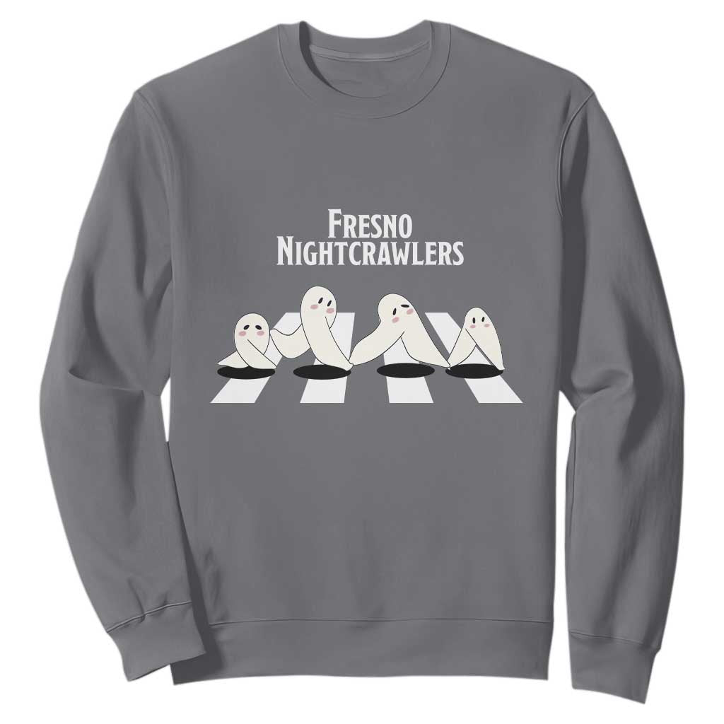 Fresno Nightcrawler Sweatshirt Folklore Gothic Horror Cryptid Gift TS12 Charcoal Print Your Wear