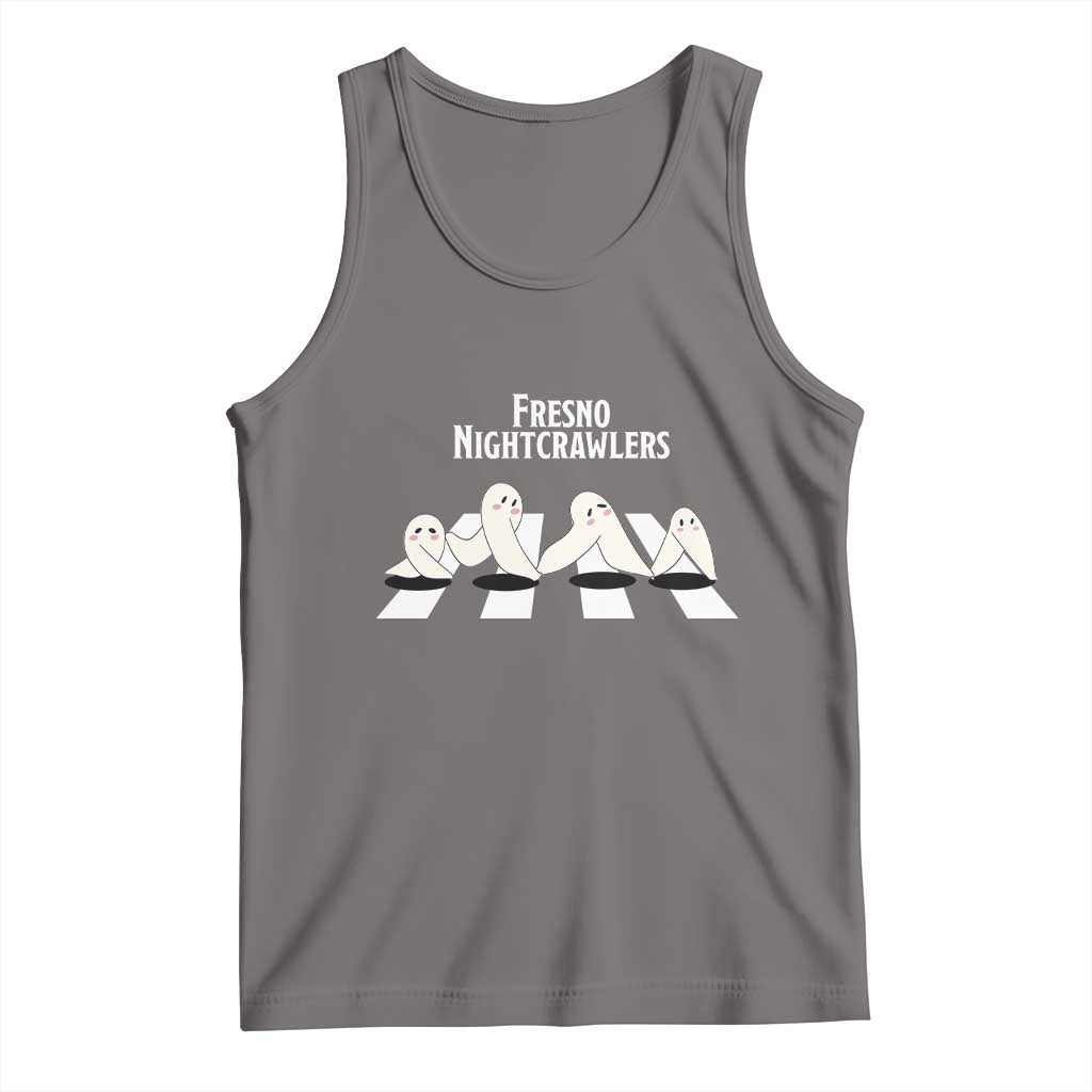 Fresno Nightcrawler Tank Top Folklore Gothic Horror Cryptid Gift TS12 Deep Heather Print Your Wear