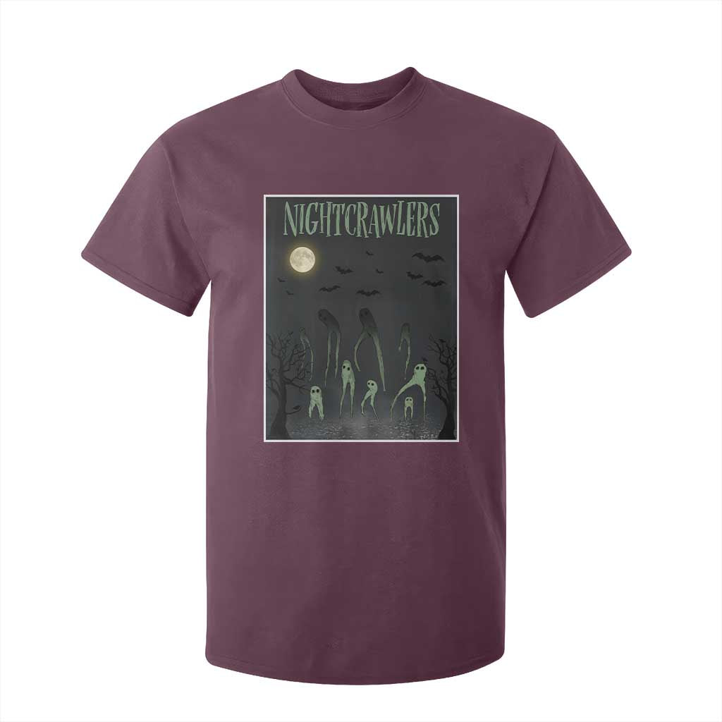 Fresno Nightcrawlers T Shirt For Kid Gothic Cryptid Horror Fan Gift TS12 Maroon Print Your Wear