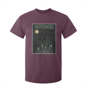 Fresno Nightcrawlers T Shirt For Kid Gothic Cryptid Horror Fan Gift TS12 Maroon Print Your Wear
