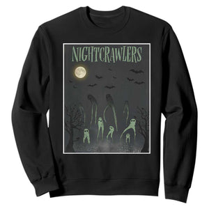 Fresno Nightcrawlers Sweatshirt Gothic Cryptid Horror Fan Gift TS12 Black Print Your Wear