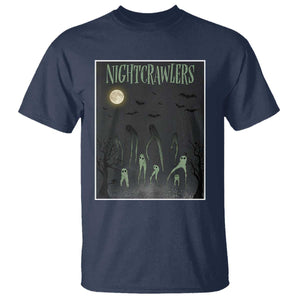 Fresno Nightcrawlers T Shirt Gothic Cryptid Horror Fan Gift TS12 Navy Print Your Wear