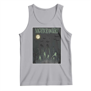 Fresno Nightcrawlers Tank Top Gothic Cryptid Horror Fan Gift TS12 Athletic Heather Print Your Wear