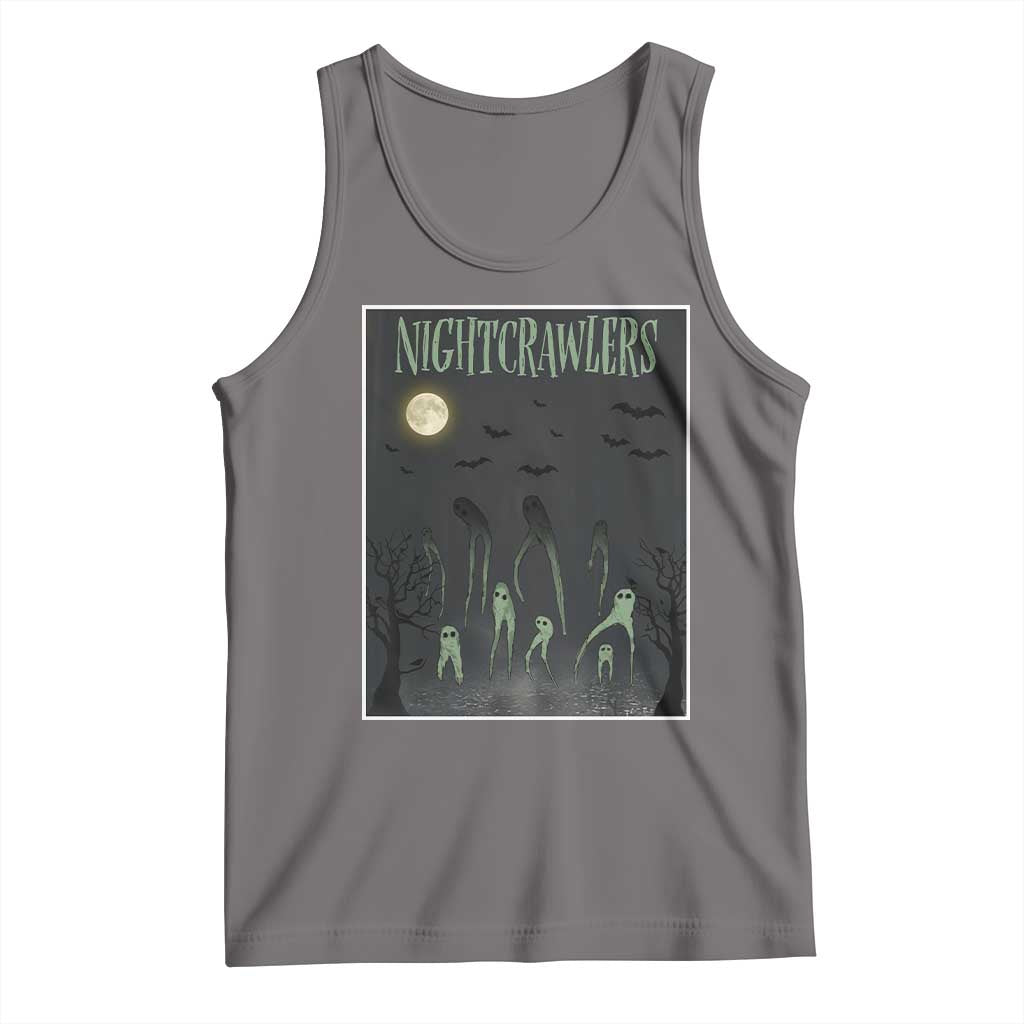 Fresno Nightcrawlers Tank Top Gothic Cryptid Horror Fan Gift TS12 Deep Heather Print Your Wear