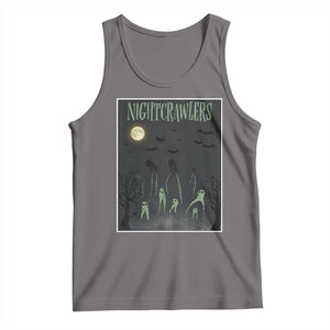 Fresno Nightcrawlers Tank Top Gothic Cryptid Horror Fan Gift TS12 Deep Heather Print Your Wear