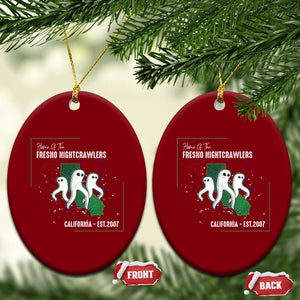 Fresno Nightcrawlers Ceramic Ornament Home Of California Cryptid Gift TS12 Print Your Wear